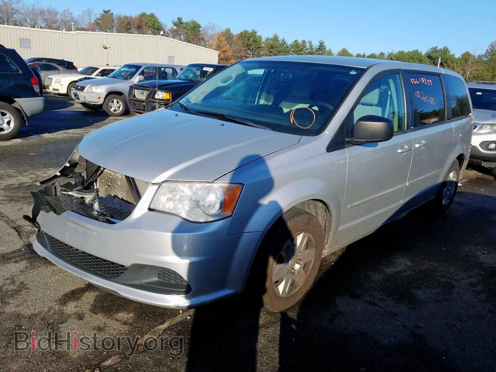 2012 DODGE CARAVAN - VIN: 2C4RDGBG0CR244319 - Фото 2