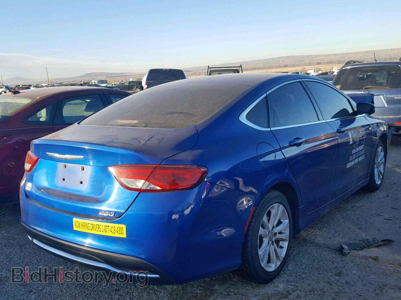 2015 CHRYSLER 200 - VIN: 1C3CCCAB2FN686001 - Photo 4