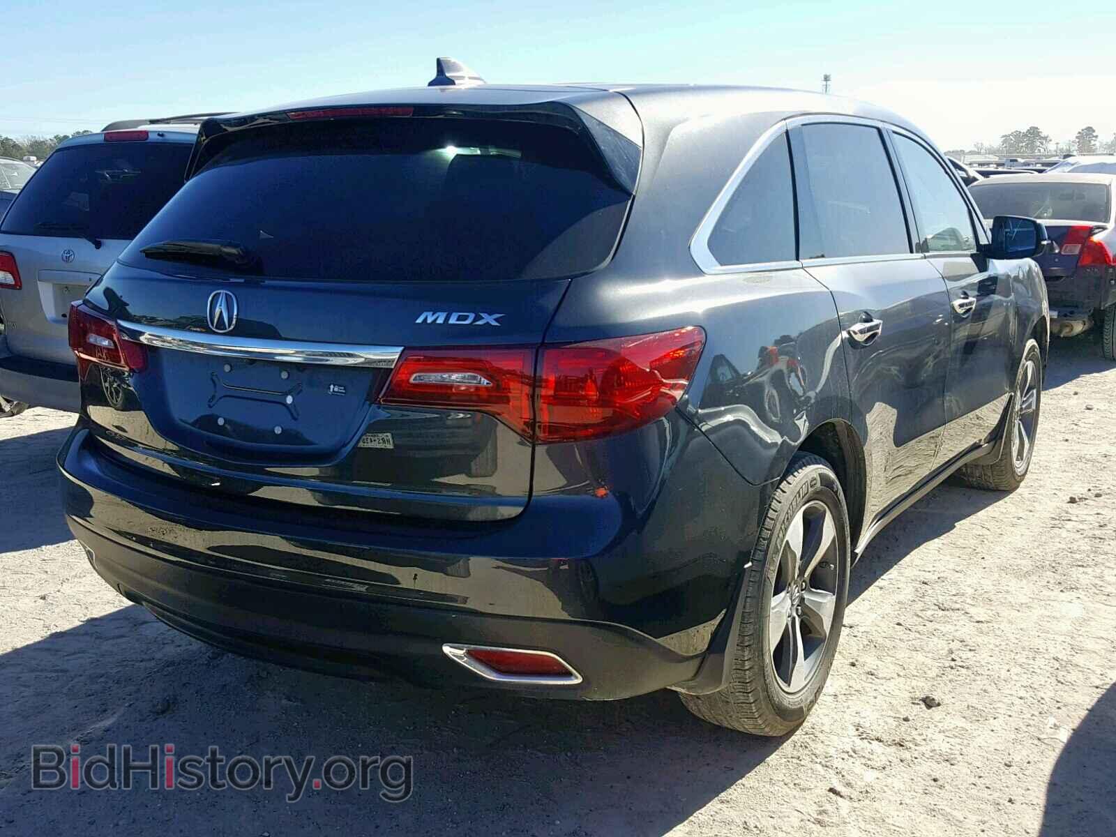 2016 ACURA MDX - VIN: 5FRYD3H28GB012387 - Фото 4