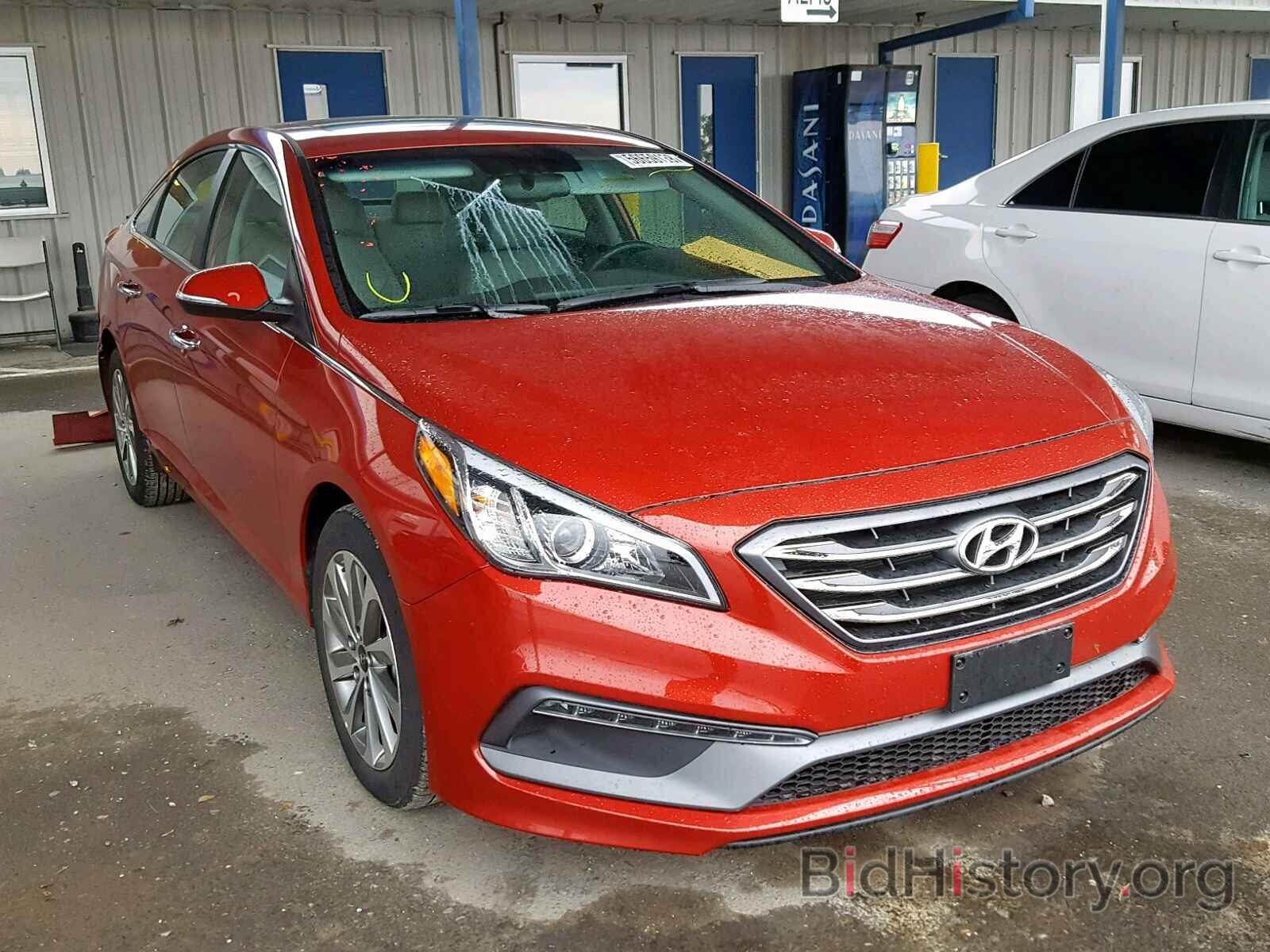 Photo 5NPE34AF9HH538122 - HYUNDAI SONATA 2017