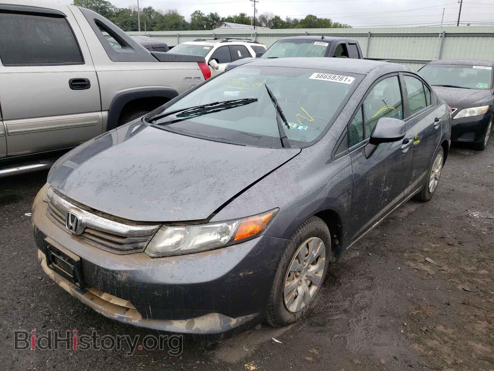 2012 HONDA CIVIC - VIN: 19XFB2F5XCE343154 - Photo 2