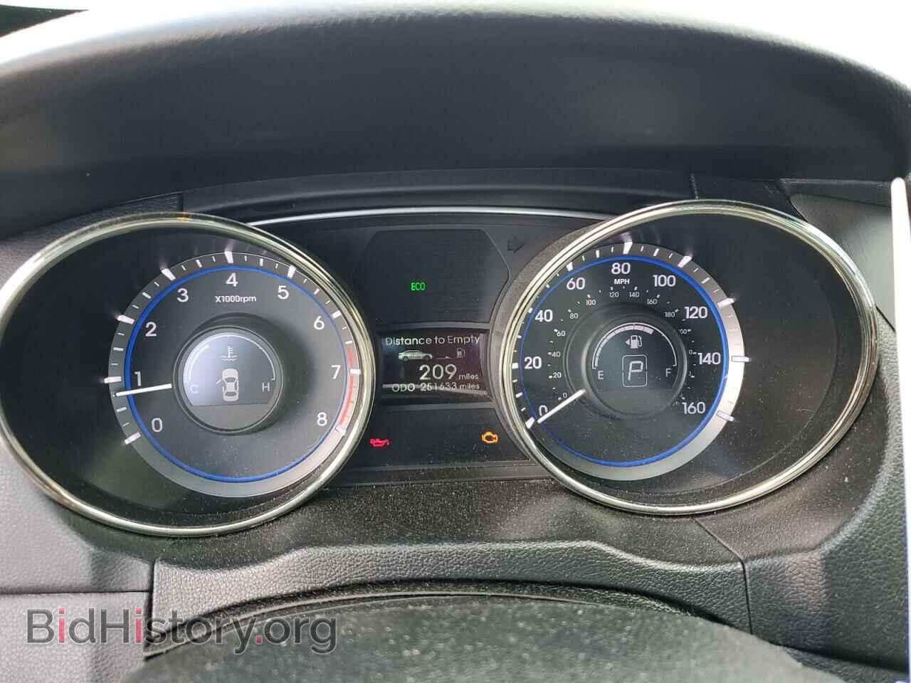 2012 HYUNDAI SONATA - VIN: 5NPEC4AB5CH446222 - Фото 9