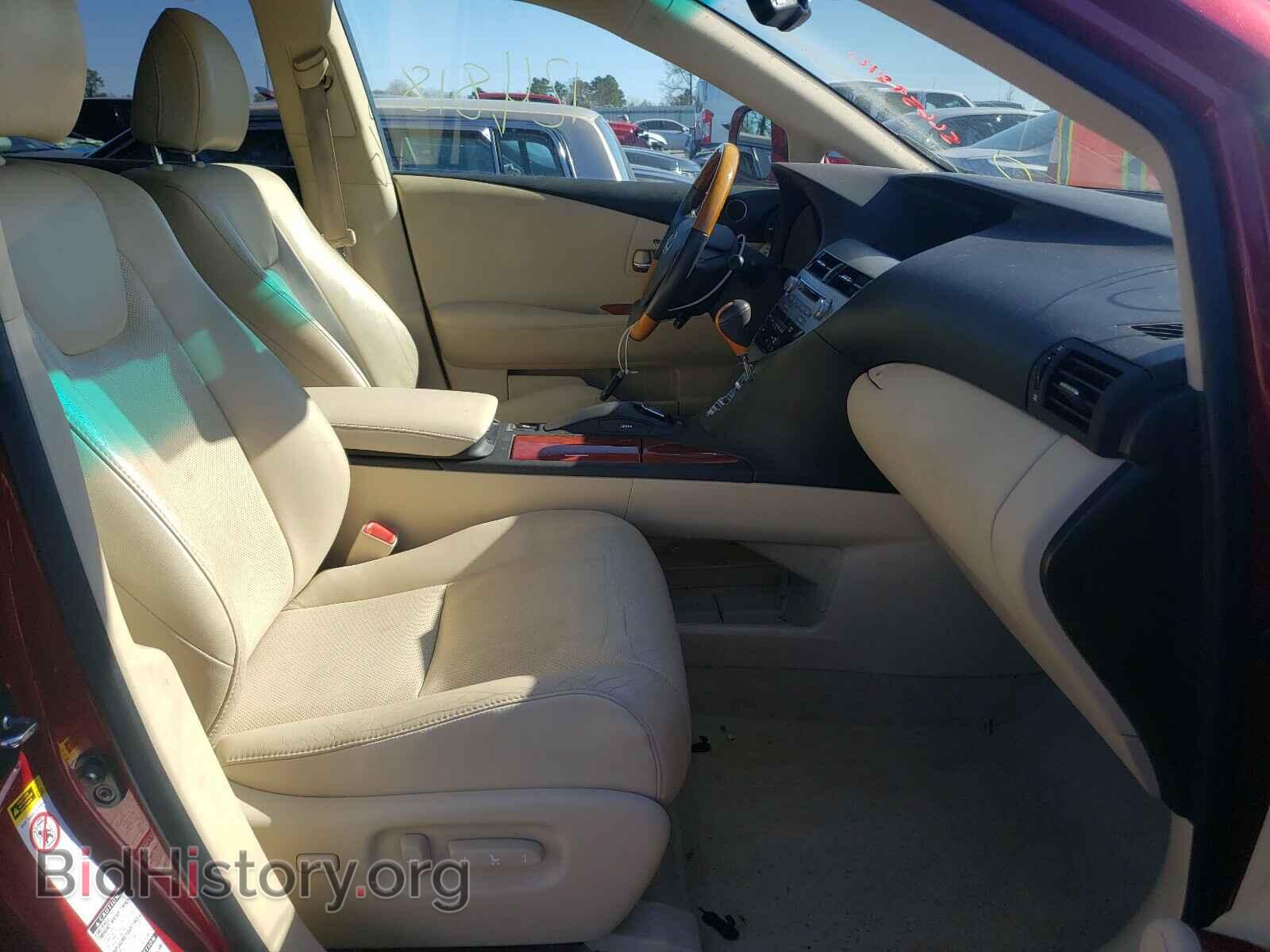 2011 LEXUS RX350 - VIN: 2T2BK1BA9BC109768 - Фото 5