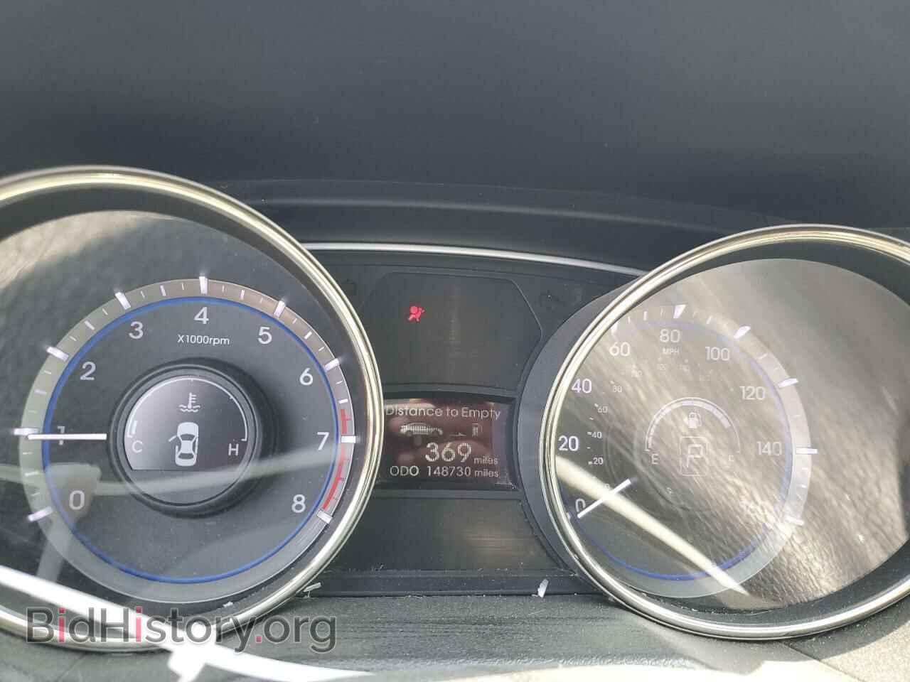 2013 HYUNDAI SONATA - VIN: 5NPEC4AC4DH665909 - Фото 9