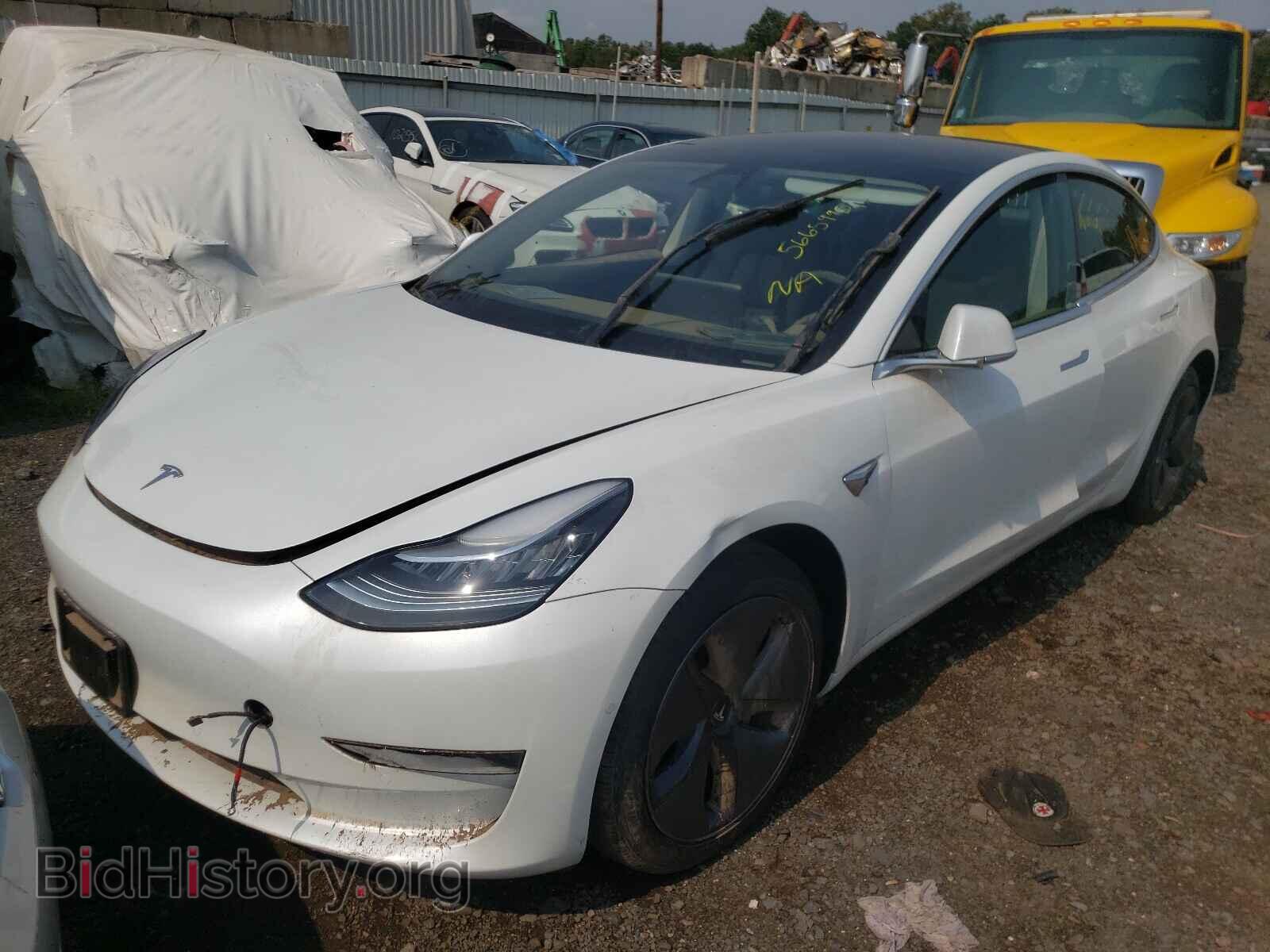 2019 TESLA MODEL 3 - VIN: 5YJ3E1EA0KF449480 - Фото 2