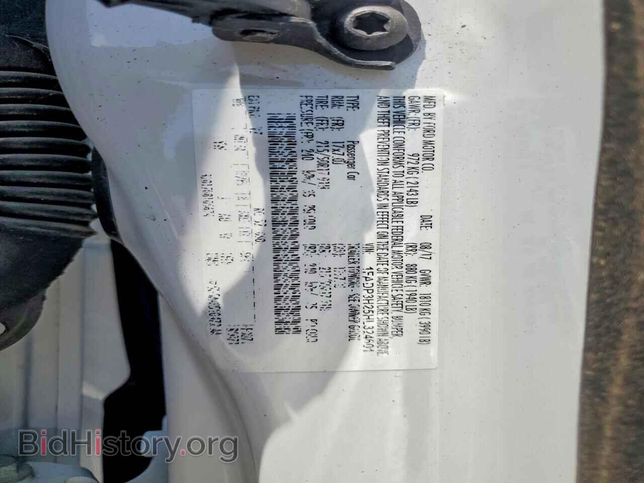 2017 FORD FOCUS - VIN: 1FADP3H25HL324601 - Фото 12