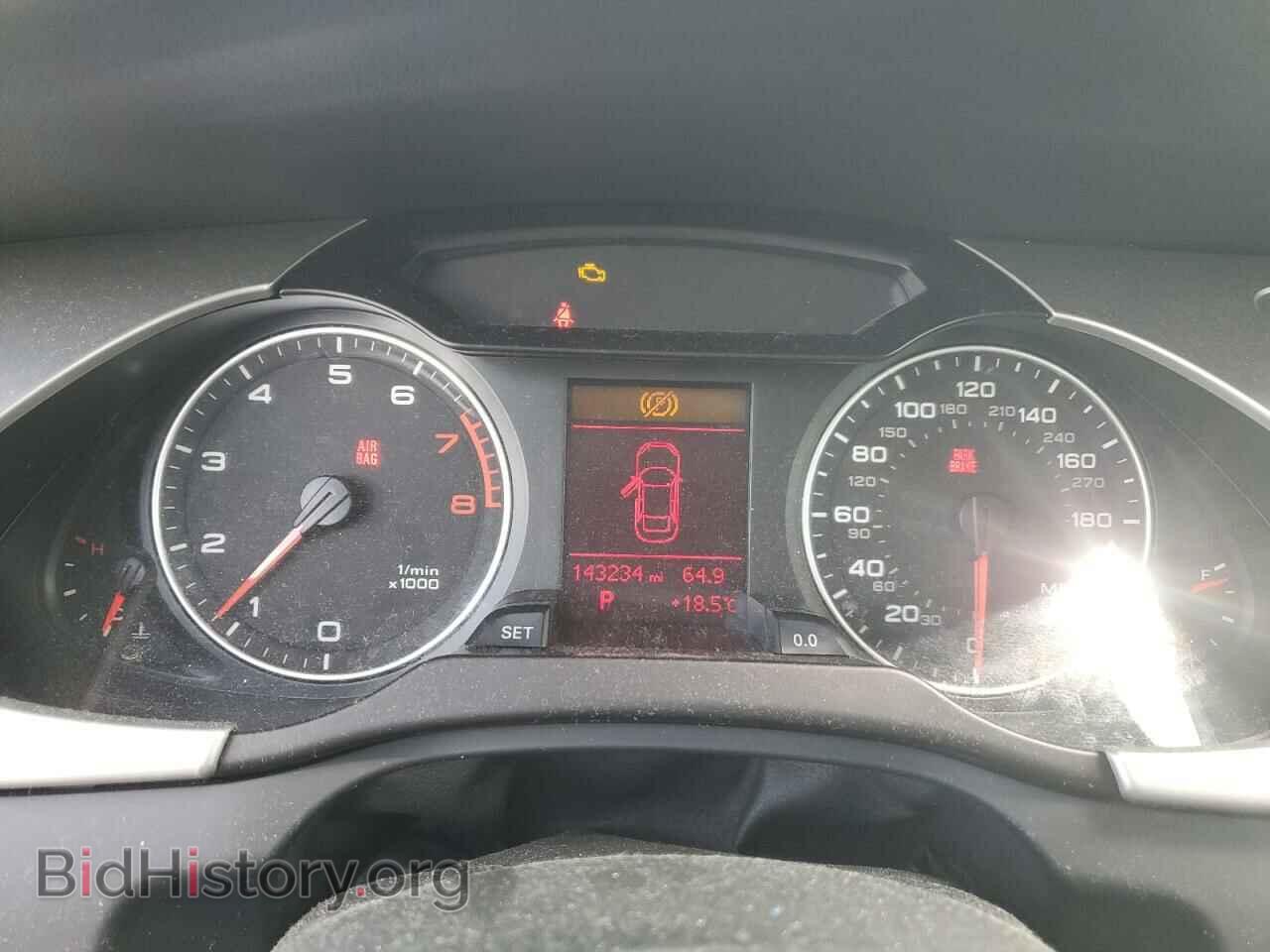 2012 AUDI A4 - VIN: WAUBFAFLXCN017942 - Photo 9