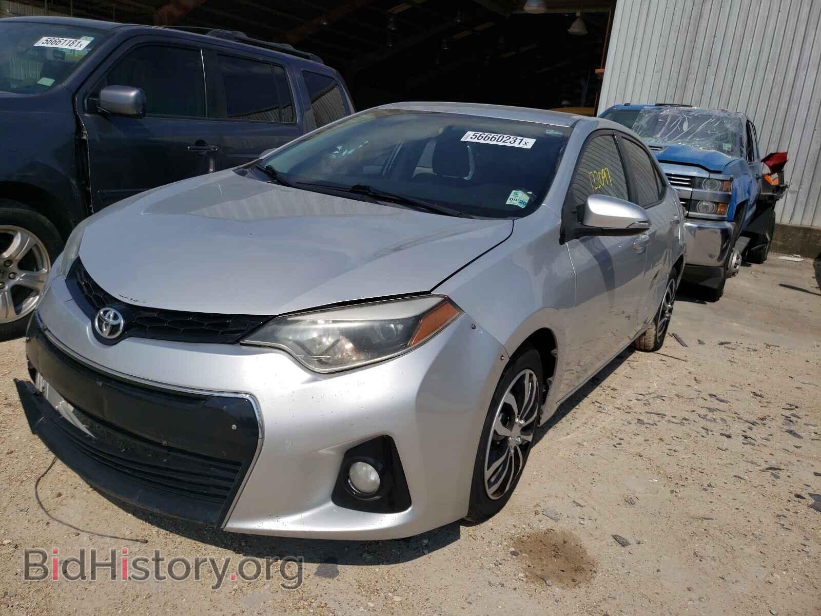 2014 TOYOTA COROLLA - VIN: 2T1BURHE0EC159423 - Фото 2