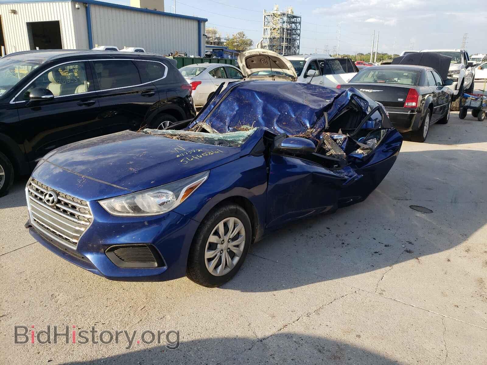 2019 HYUNDAI ACCENT - VIN: 3KPC24A37KE047592 - Фото 2