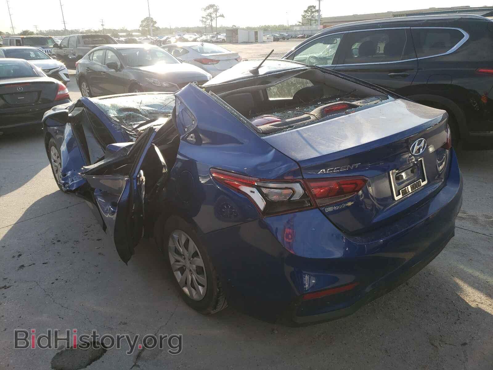 2019 HYUNDAI ACCENT - VIN: 3KPC24A37KE047592 - Фото 3
