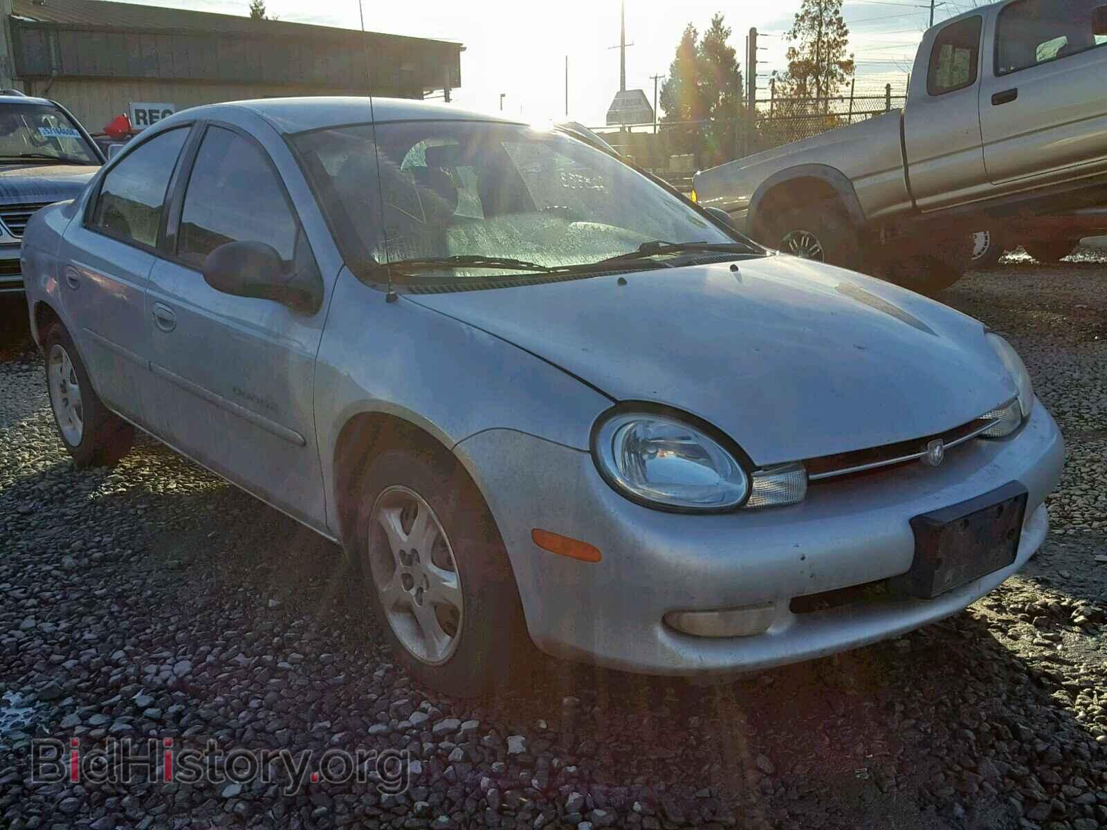 Фотография 1B3ES46C1YD857684 - DODGE NEON 2000