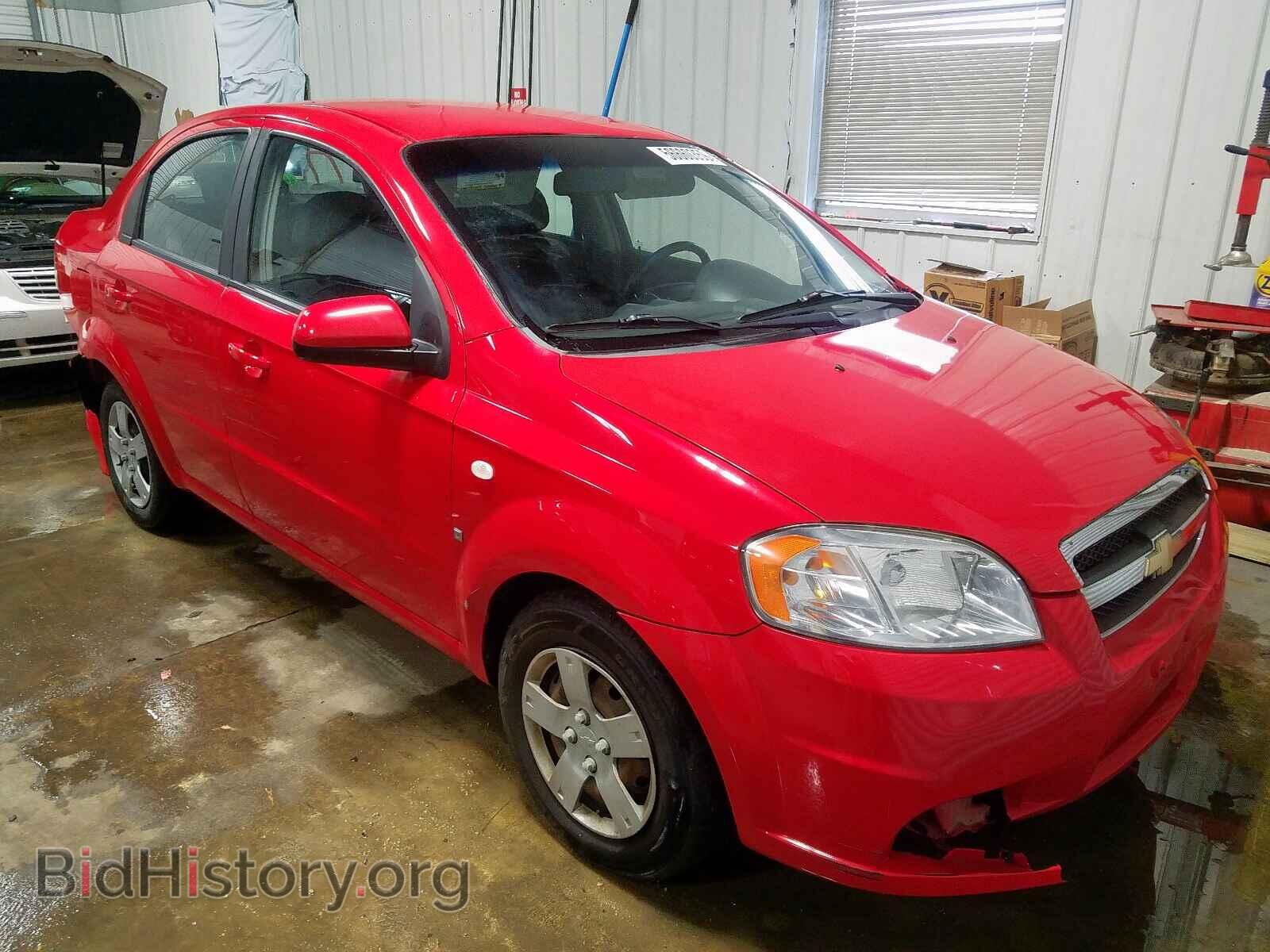 Photo KL1TD56637B176301 - CHEVROLET AVEO 2007