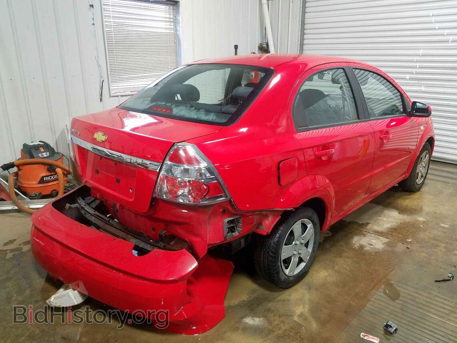 2007 CHEVROLET AVEO - VIN: KL1TD56637B176301 - Фото 4