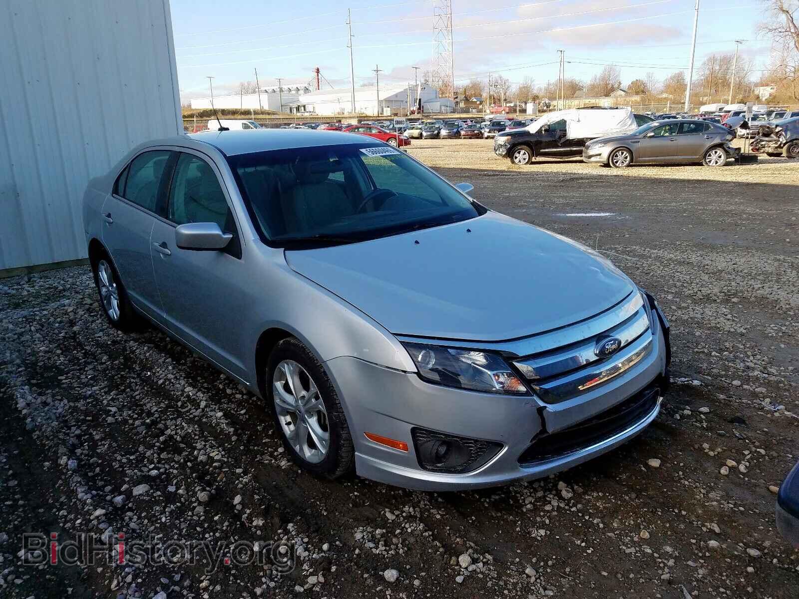 Фотография 3FAHP0HA5CR285154 - FORD FUSION SE 2012