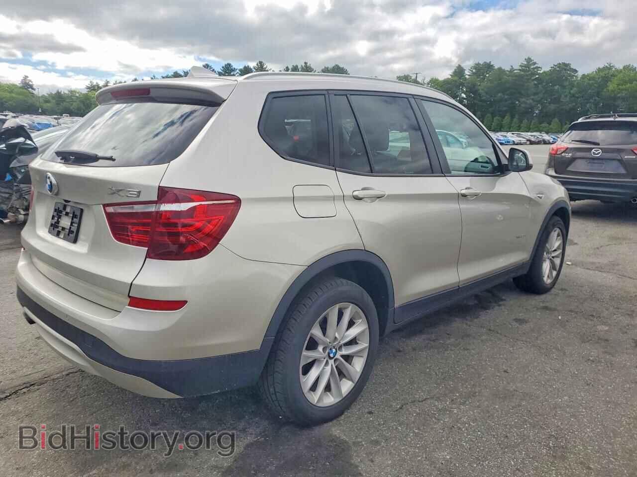 2016 BMW X3 - VIN: 5UXWX9C59G0D67220 - Фото 3