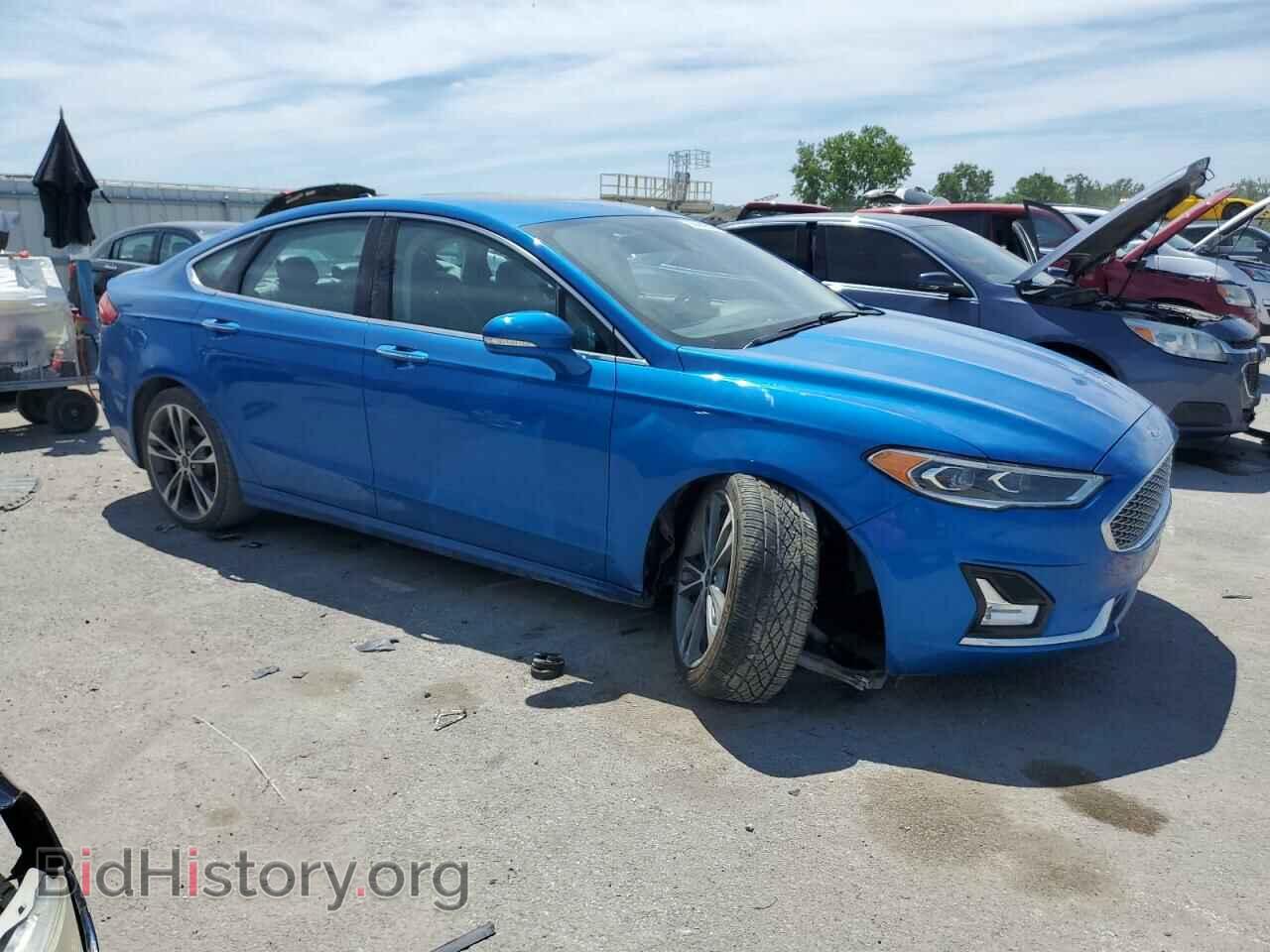 2020 FORD FUSION - VIN: 3FA6P0D94LR115581 - Фото 4
