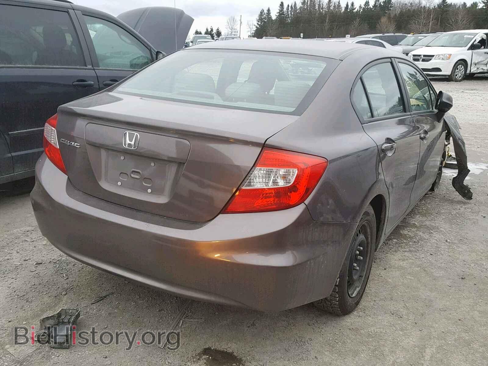 2012 HONDA CIVIC LX - VIN: 2HGFB2F41CH015246 - Фото 4