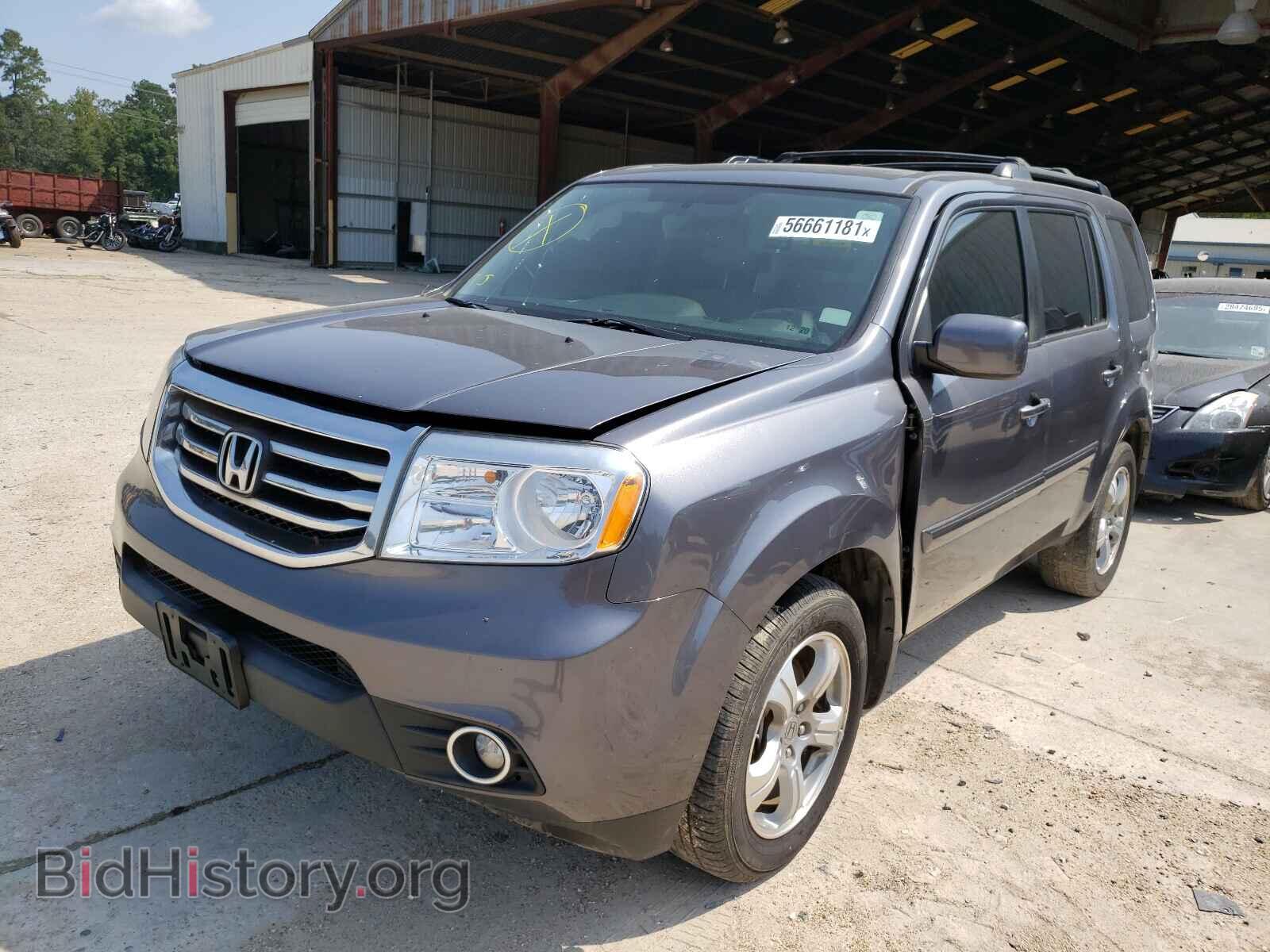 2014 HONDA PILOT - VIN: 5FNYF3H55EB002418 - Фото 2
