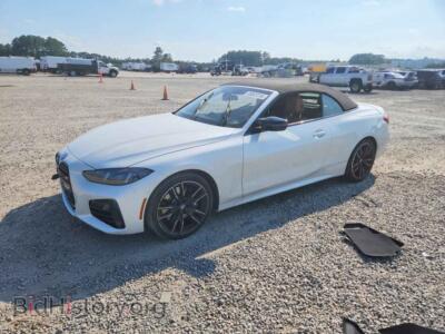 2025 BMW M4, белый — VIN WBA63DB02SCU54187, Copart