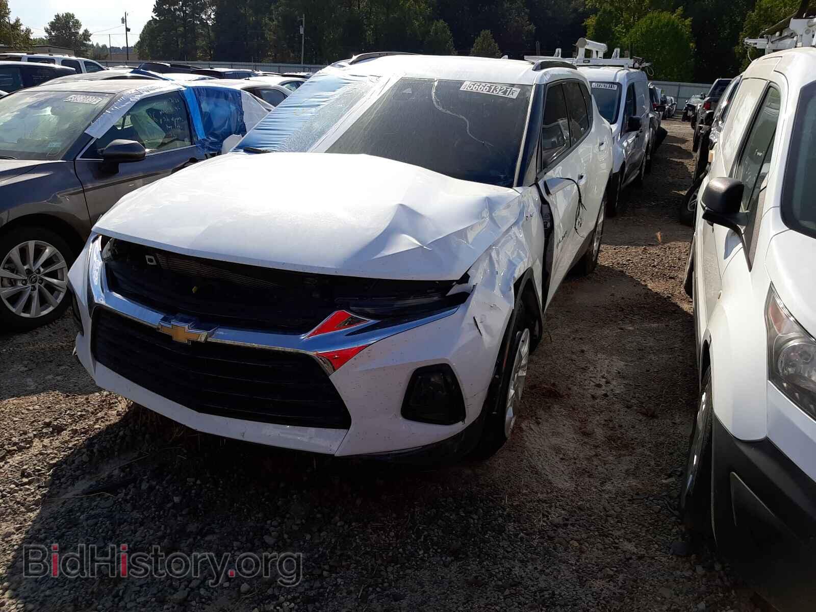 2021 CHEVROLET BLAZER - VIN: 3GNKBDRS2MS533911 - Фото 2