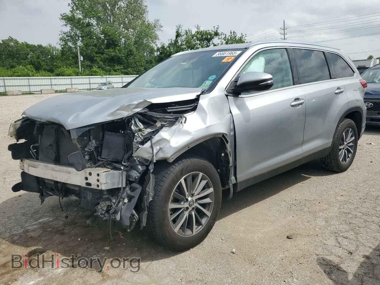 Photo 5TDKZRFH3KS555086 - TOYOTA HIGHLANDER 2019