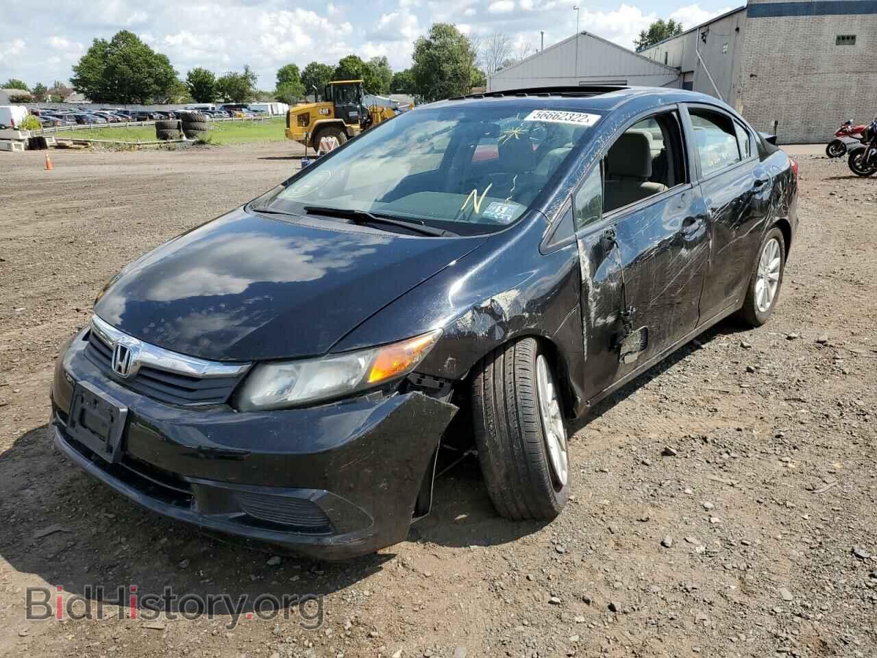 2012 HONDA CIVIC - VIN: 19XFB2F85CE390117 - Фото 2
