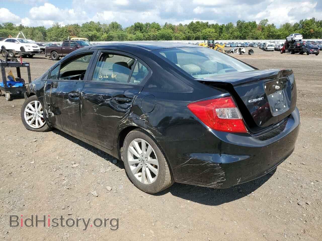 2012 HONDA CIVIC - VIN: 19XFB2F85CE390117 - Фото 3
