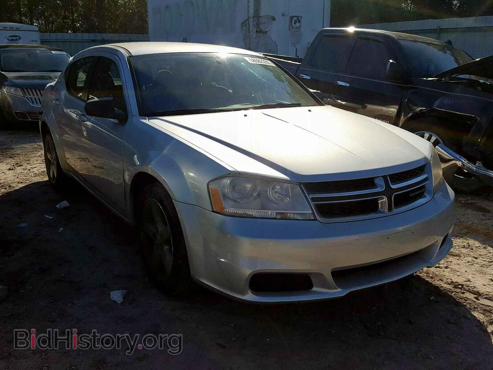 Фотография 1C3CDZAB2CN286161 - DODGE AVENGER 2012