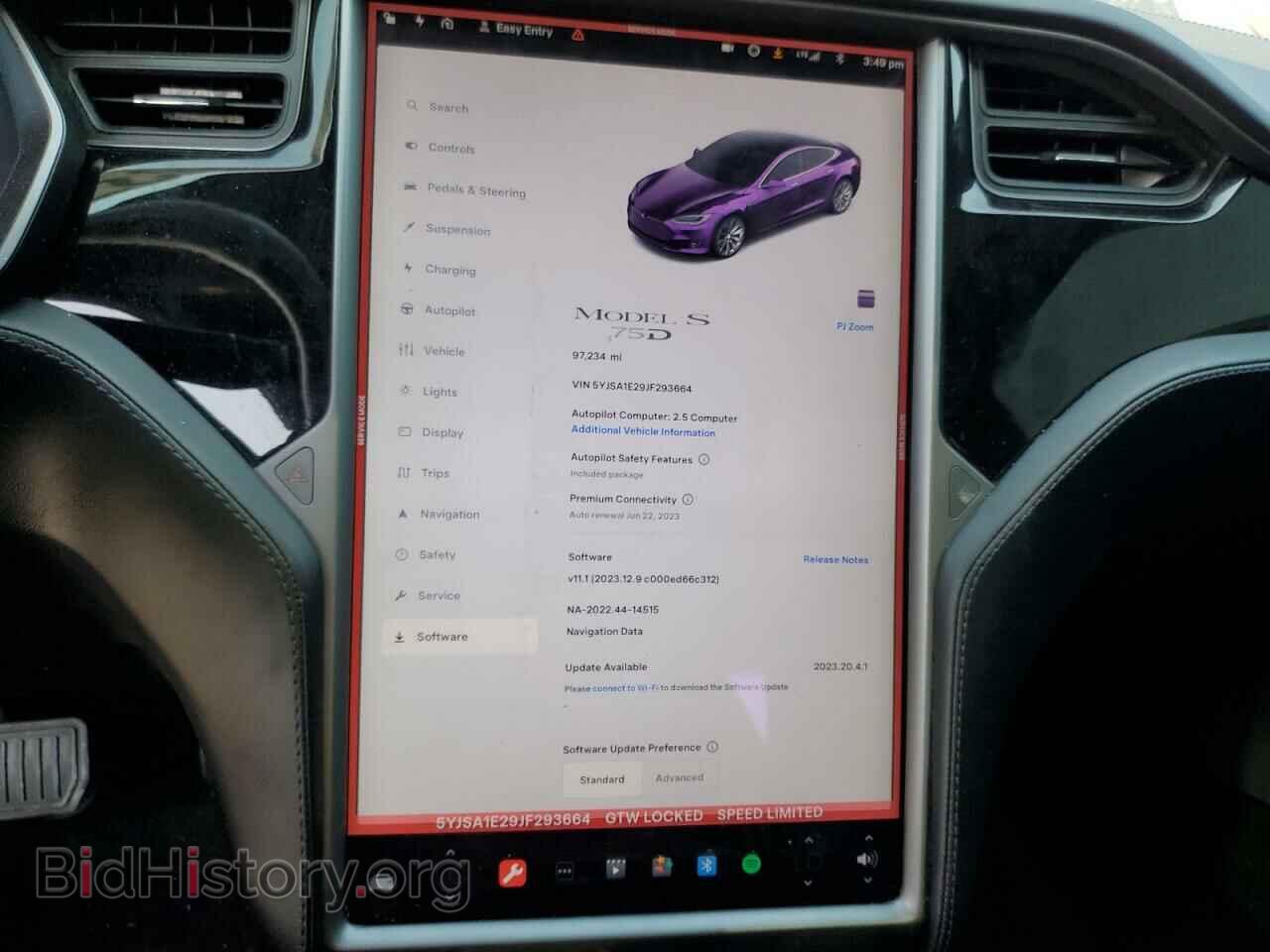 2018 TESLA MODEL S - VIN: 5YJSA1E29JF293664 - Фото 9