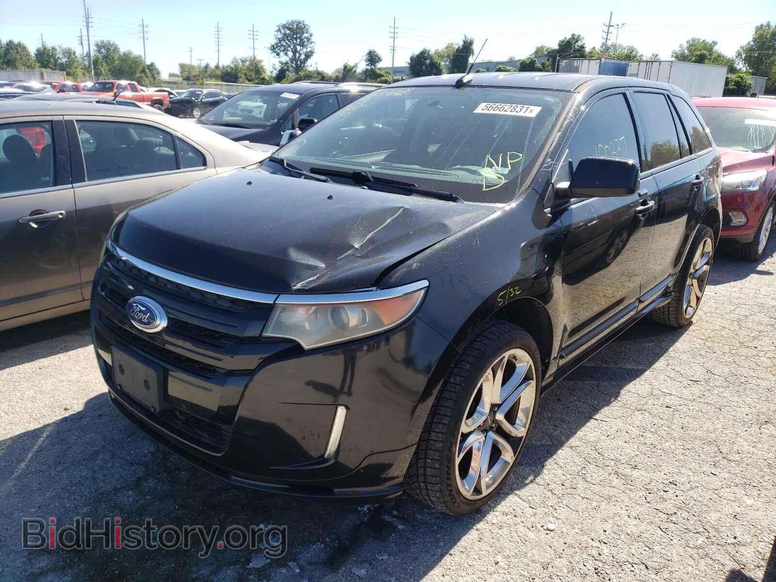 2011 FORD EDGE - VIN: 2FMDK3AK6BBA13510 - Фото 2