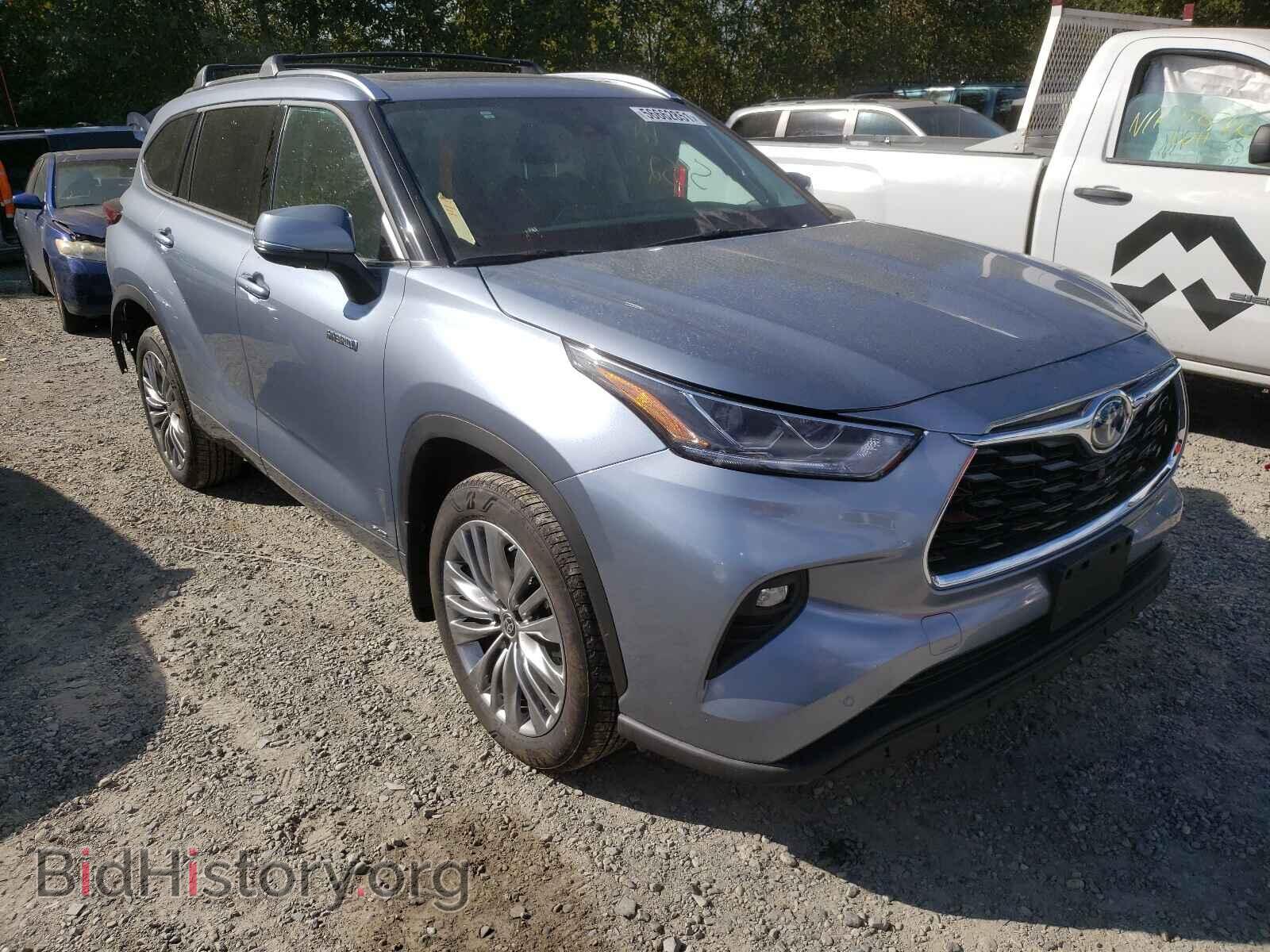 Фотография 5TDEBRCH6MS018897 - TOYOTA HIGHLANDER 2021