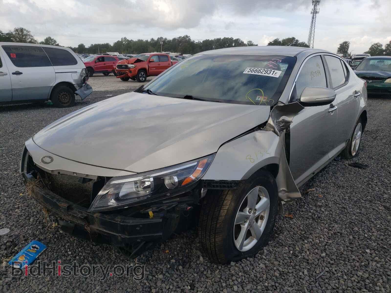 2014 KIA OPTIMA - VIN: KNAGM4A79E5465941 - Photo 2
