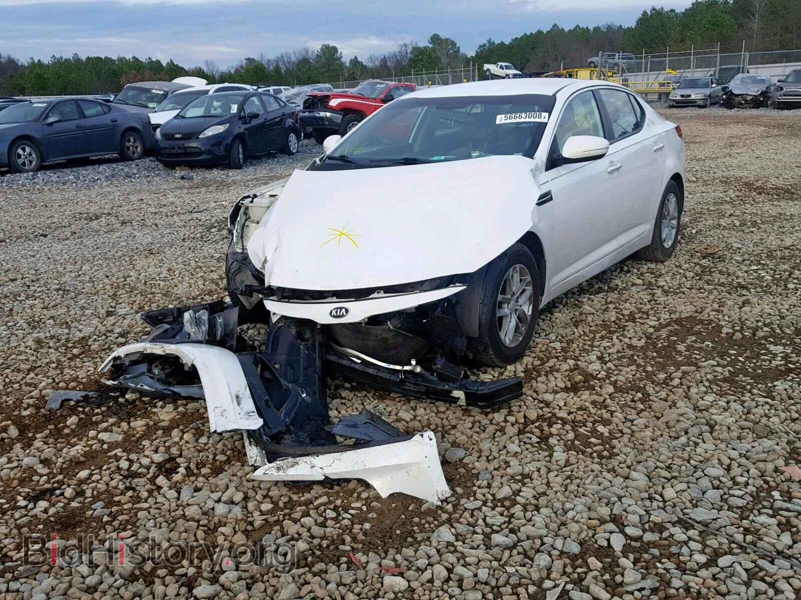 2013 KIA OPTIMA - VIN: KNAGM4A75D5337050 - Фото 2