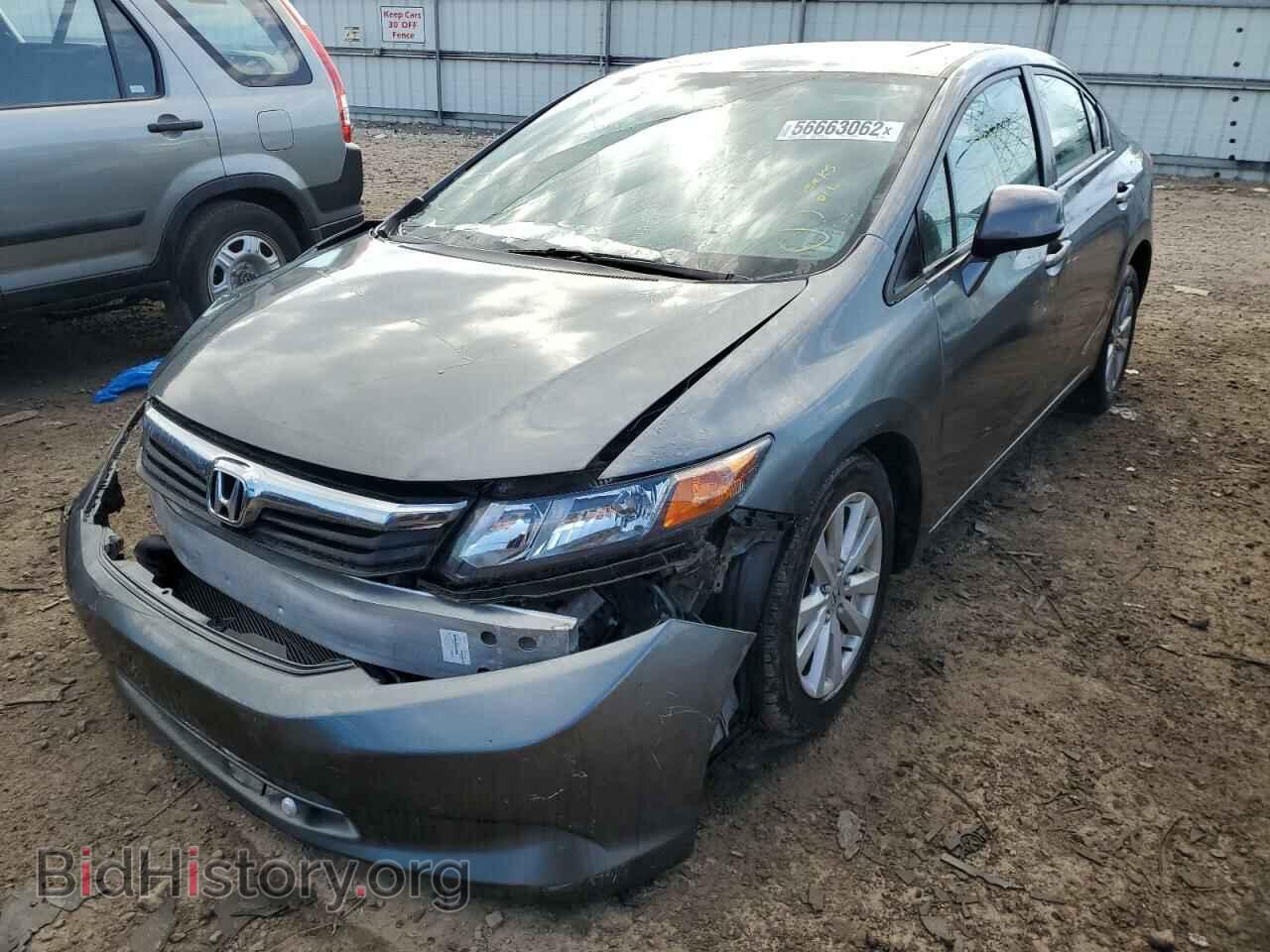 2012 HONDA CIVIC - VIN: 2HGFB2F88CH545961 - Фото 2