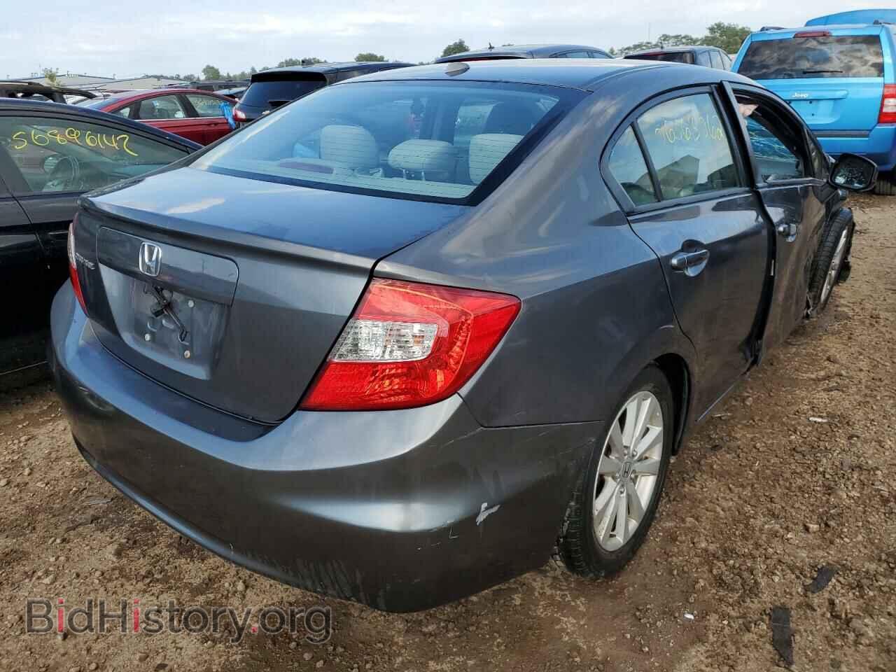 2012 HONDA CIVIC - VIN: 2HGFB2F88CH545961 - Фото 4