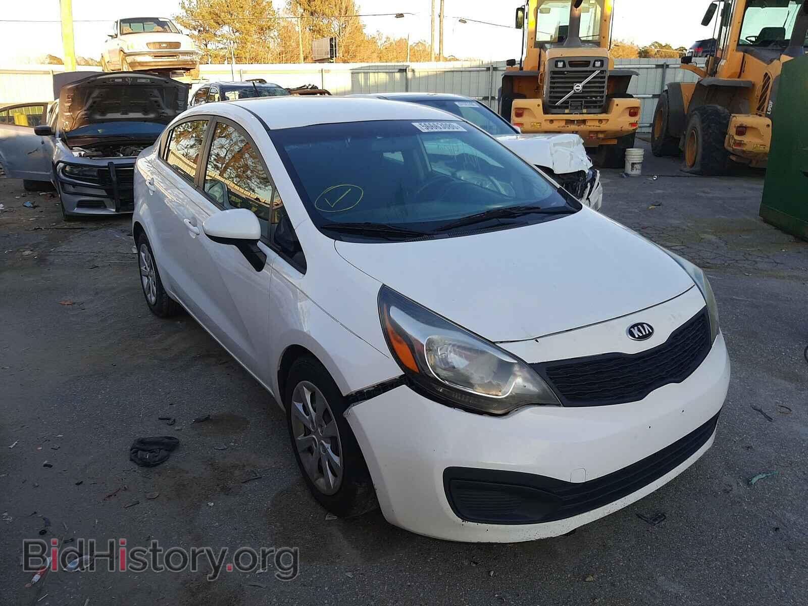 Photo KNADM4A34D6161232 - KIA RIO 2013