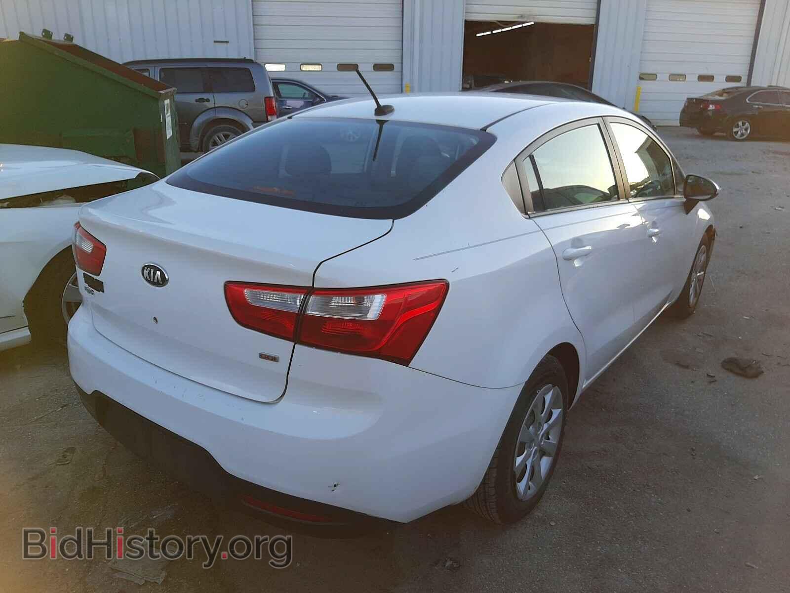 2013 KIA RIO - VIN: KNADM4A34D6161232 - Фото 4