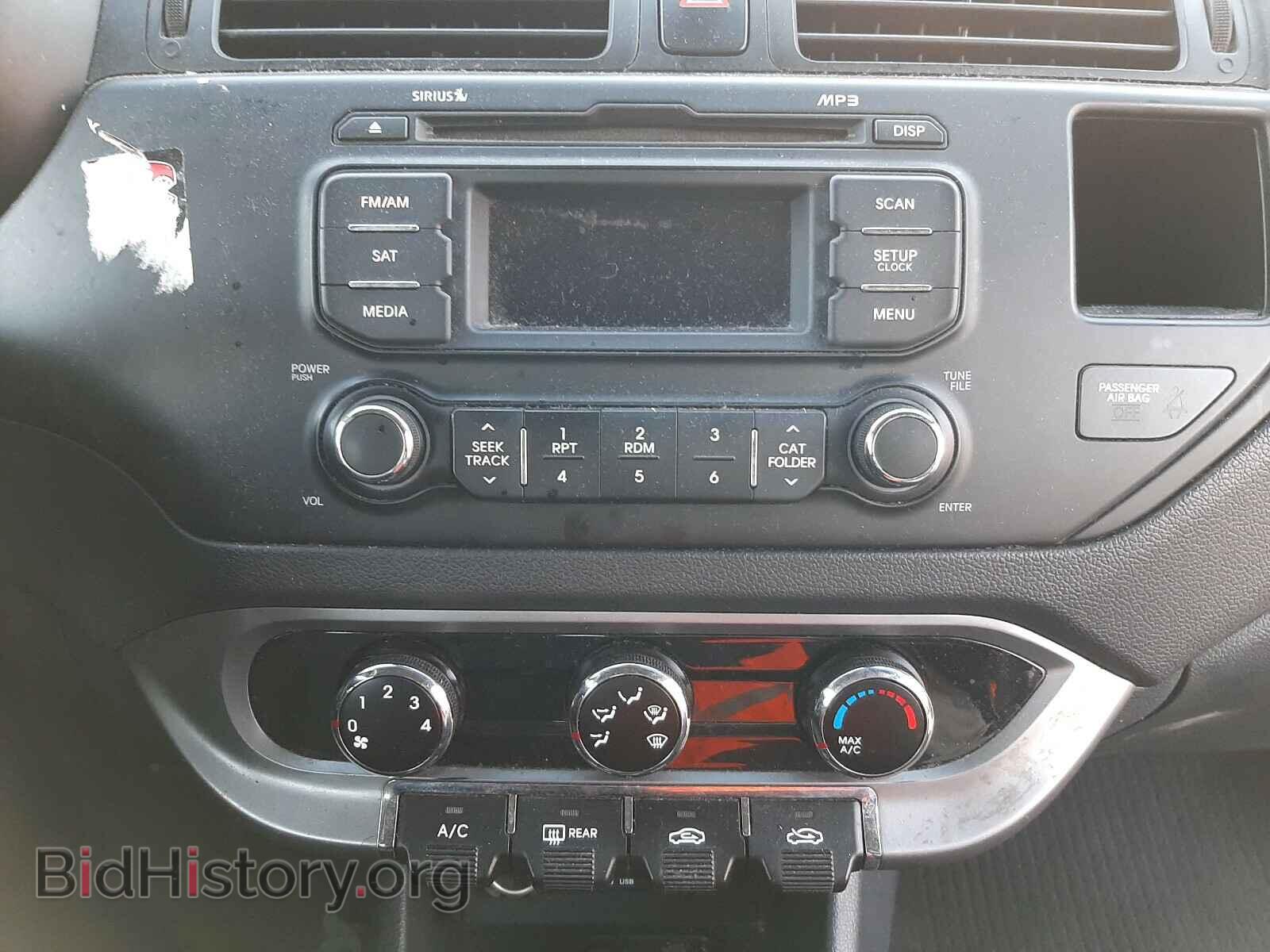 2013 KIA RIO - VIN: KNADM4A34D6161232 - Фото 9