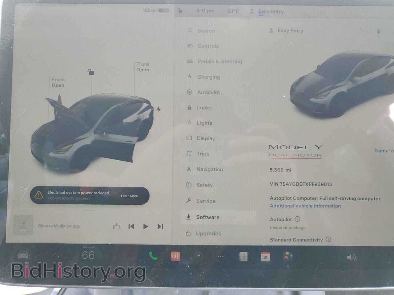 2023 TESLA MODEL Y - VIN: 7SAYGDEFXPF939013 - Фото 9