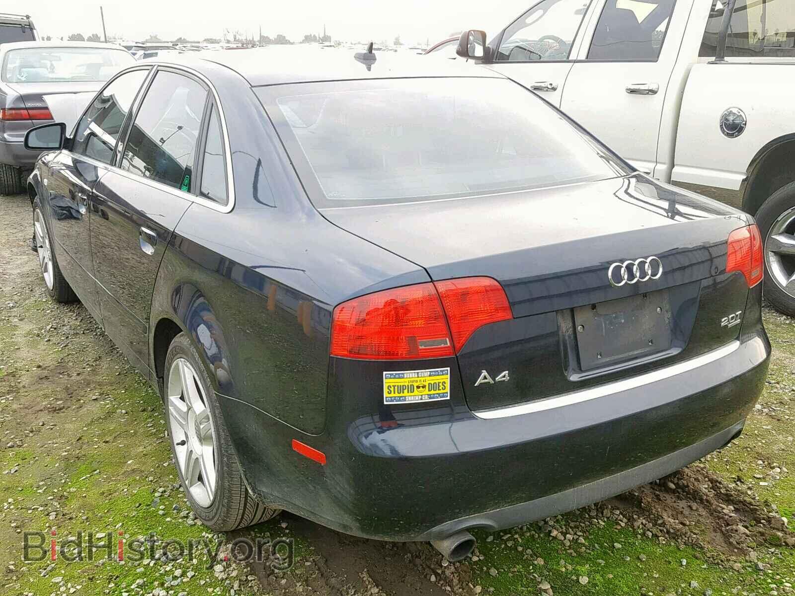 2007 AUDI A4 - VIN: WAUDF78E17A093735 - Фото 3