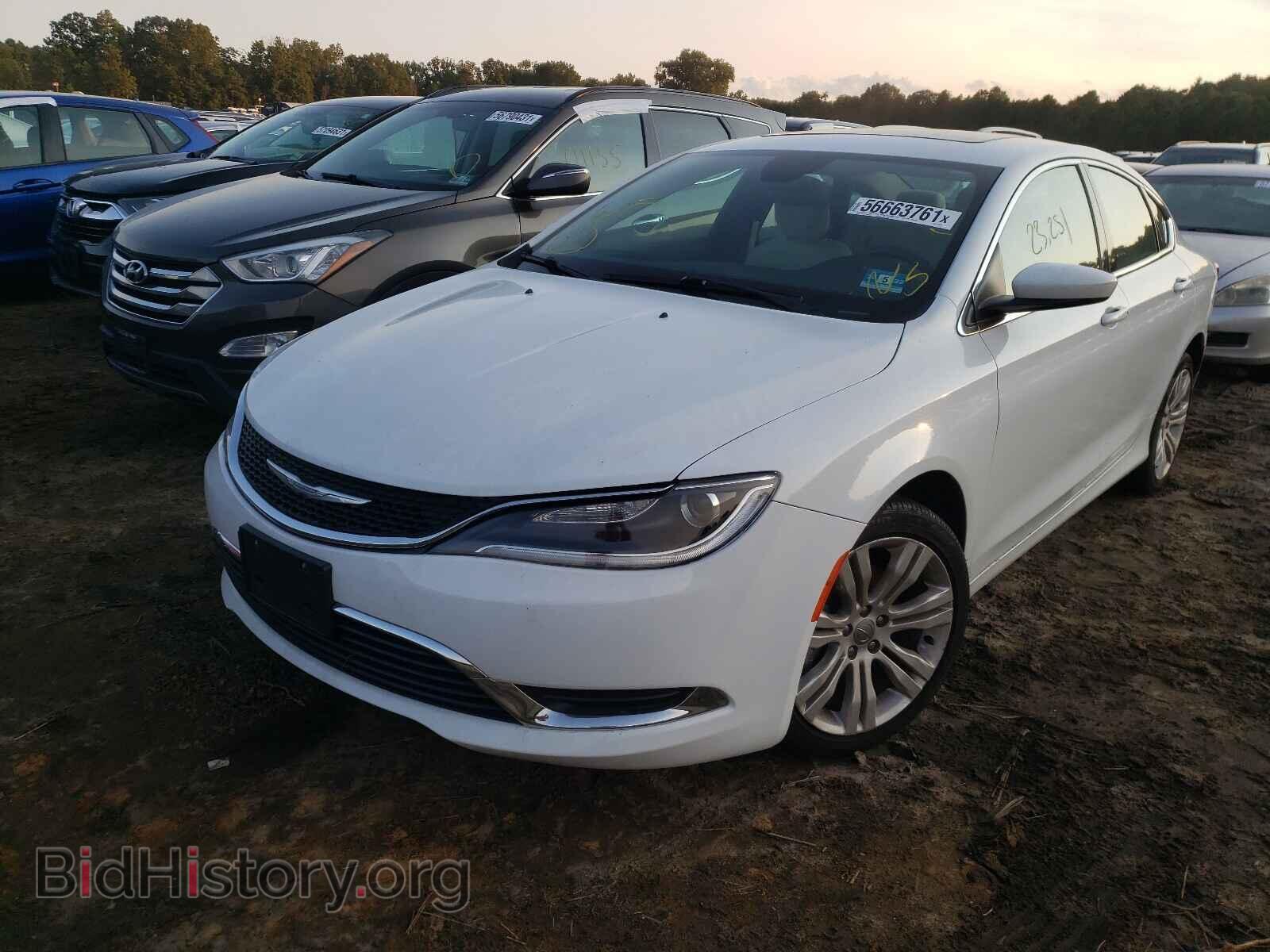 2015 CHRYSLER 200 - VIN: 1C3CCCAB2FN541850 - Фото 2