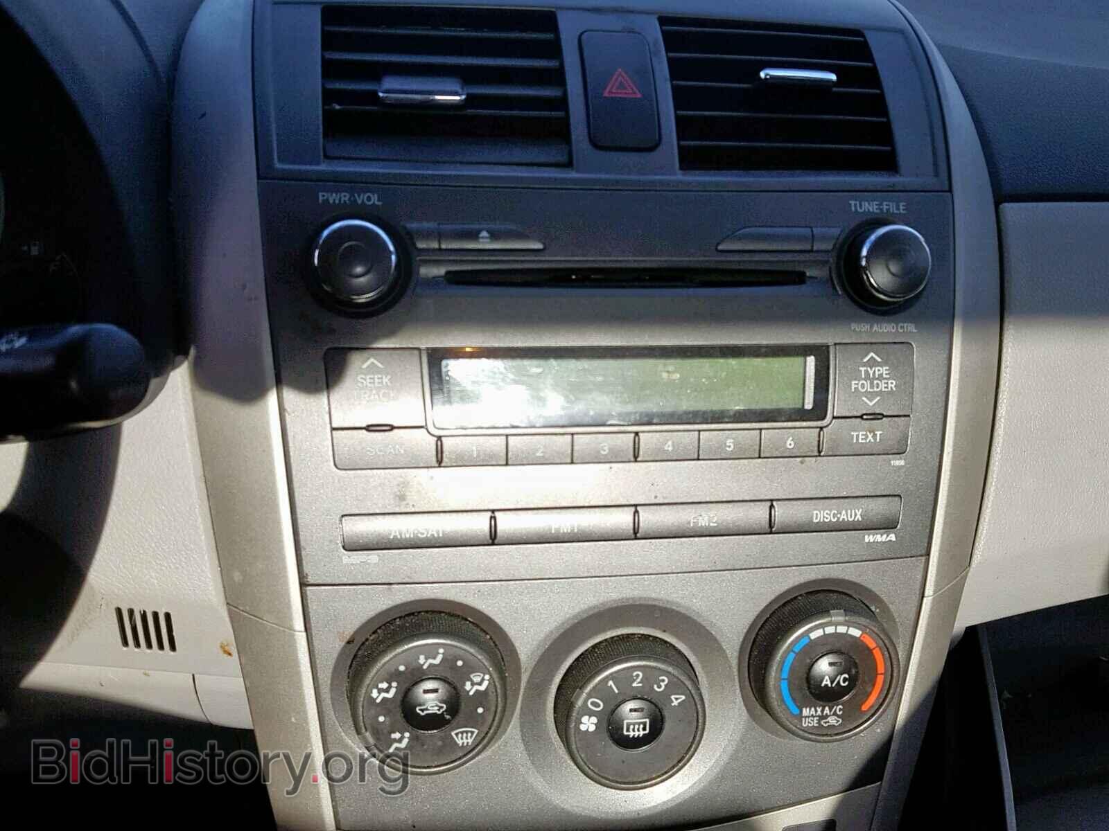 2011 TOYOTA COROLLA BA - VIN: 2T1BU4EE8BC549883 - Фото 9