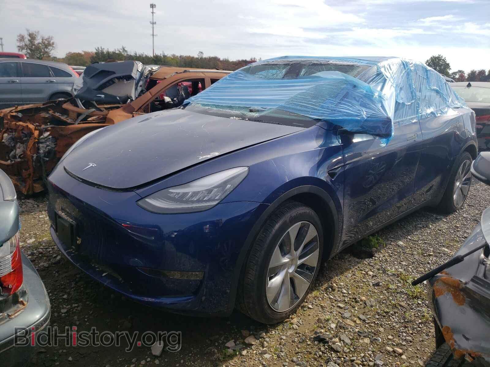 2021 TESLA MODEL Y - VIN: 5YJYGDEE5MF082700 - Photo 2
