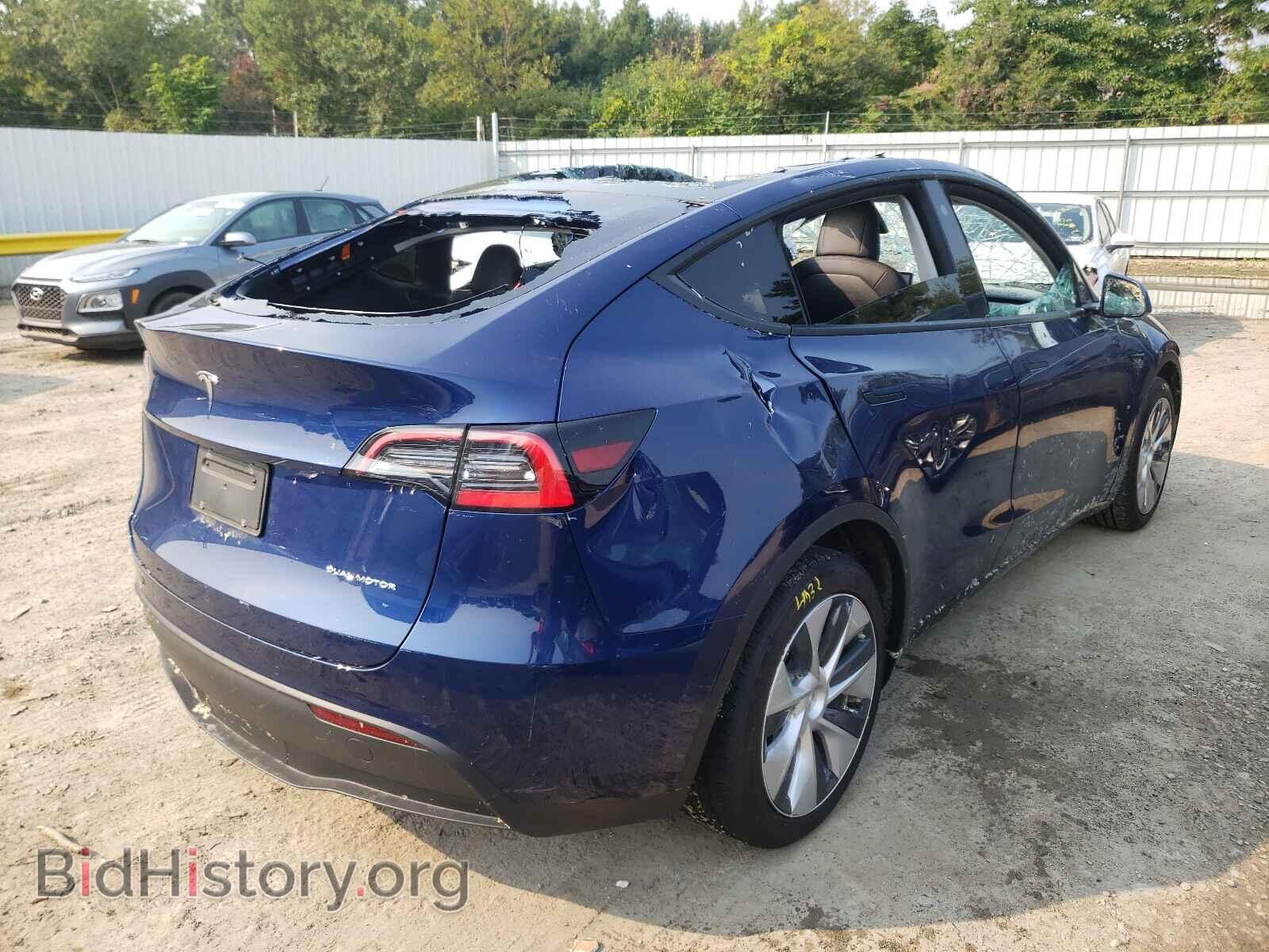 2021 TESLA MODEL Y - VIN: 5YJYGDEE5MF082700 - Photo 4