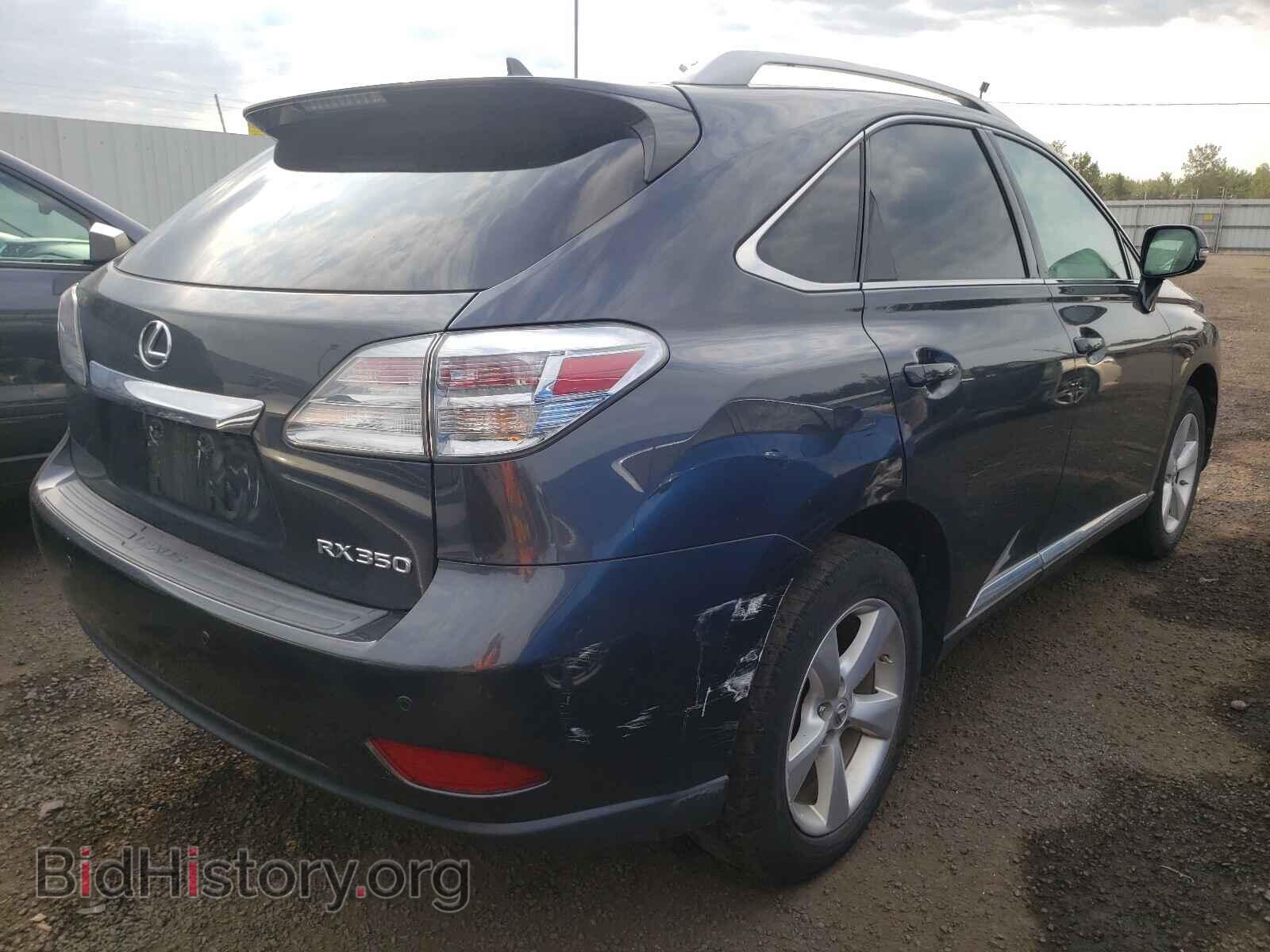 2011 LEXUS RX350 - VIN: 2T2BK1BA7BC113608 - Фото 4