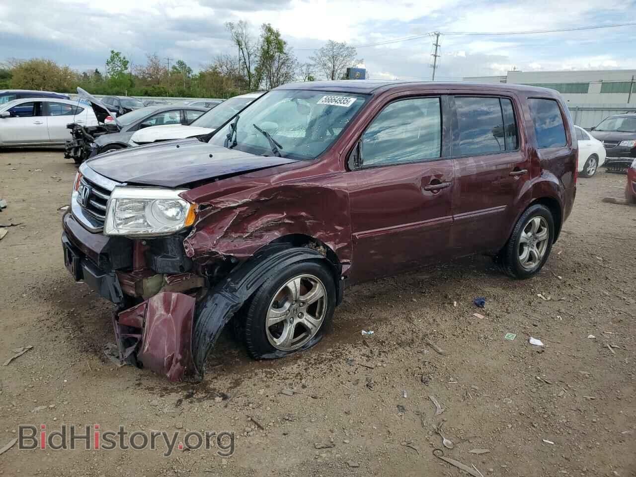 Photo 5FNYF4H55DB044978 - HONDA PILOT 2013