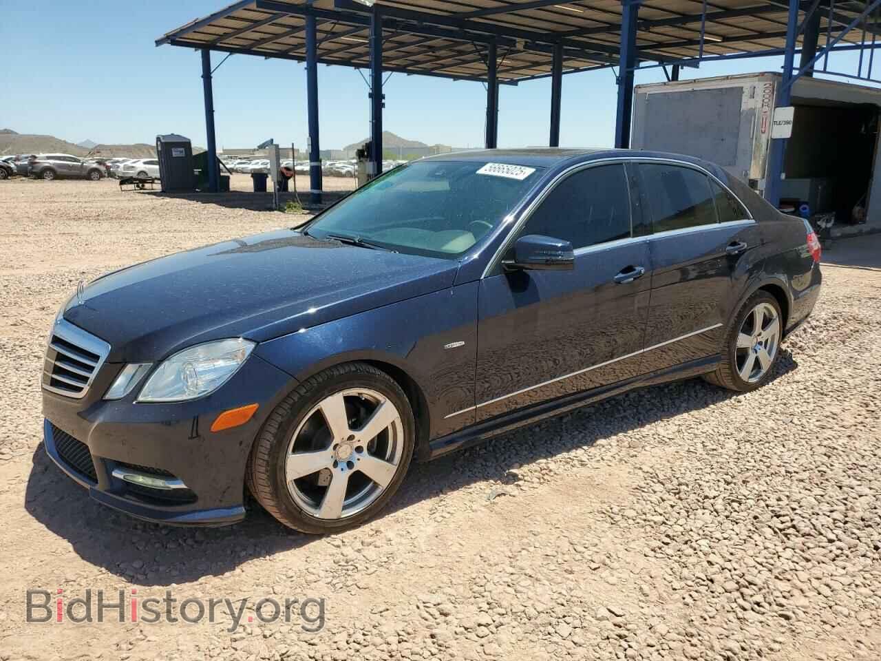 Photo WDDHF5KB7CA629577 - MERCEDES-BENZ E-CLASS 2012