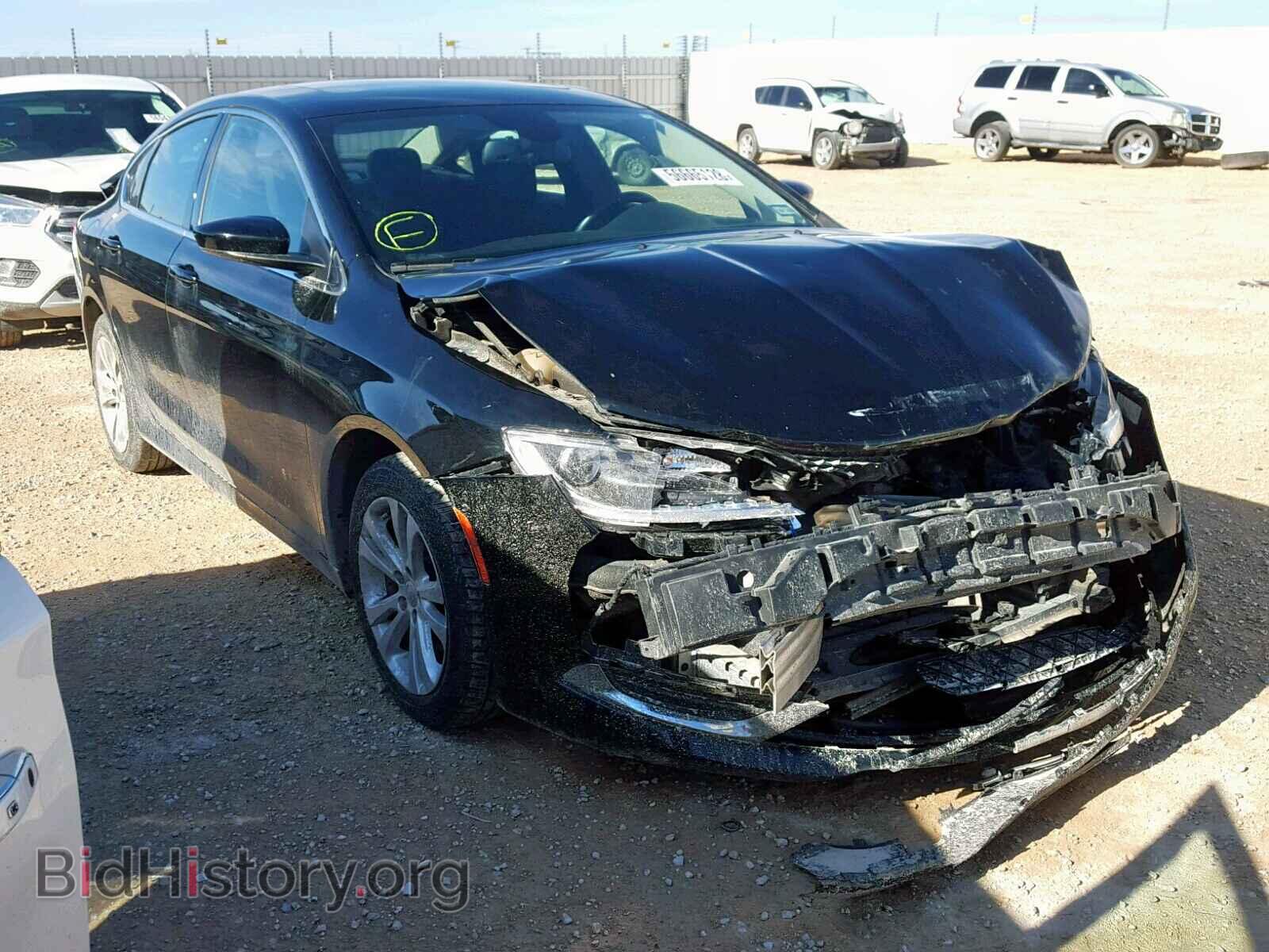 Фотография 1C3CCCAB3GN123699 - CHRYSLER 200 2016