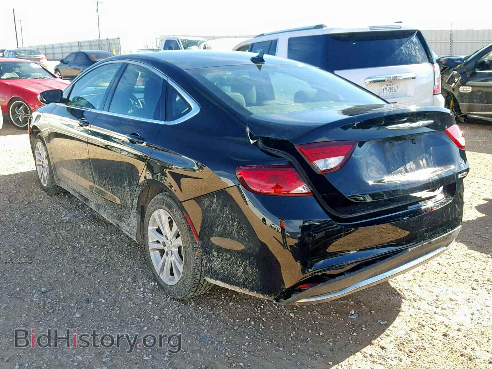 2016 CHRYSLER 200 - VIN: 1C3CCCAB3GN123699 - Фото 3