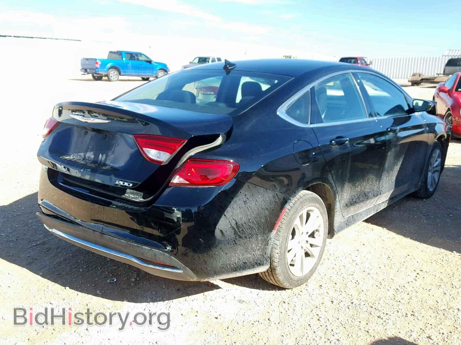 2016 CHRYSLER 200 - VIN: 1C3CCCAB3GN123699 - Фото 4